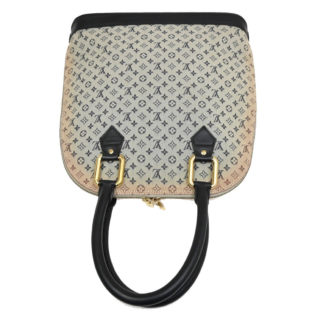 LOUIS VUITTON Alma Haut Hand bag Monogram Mini Canvas Leather BE M92203 31KB537