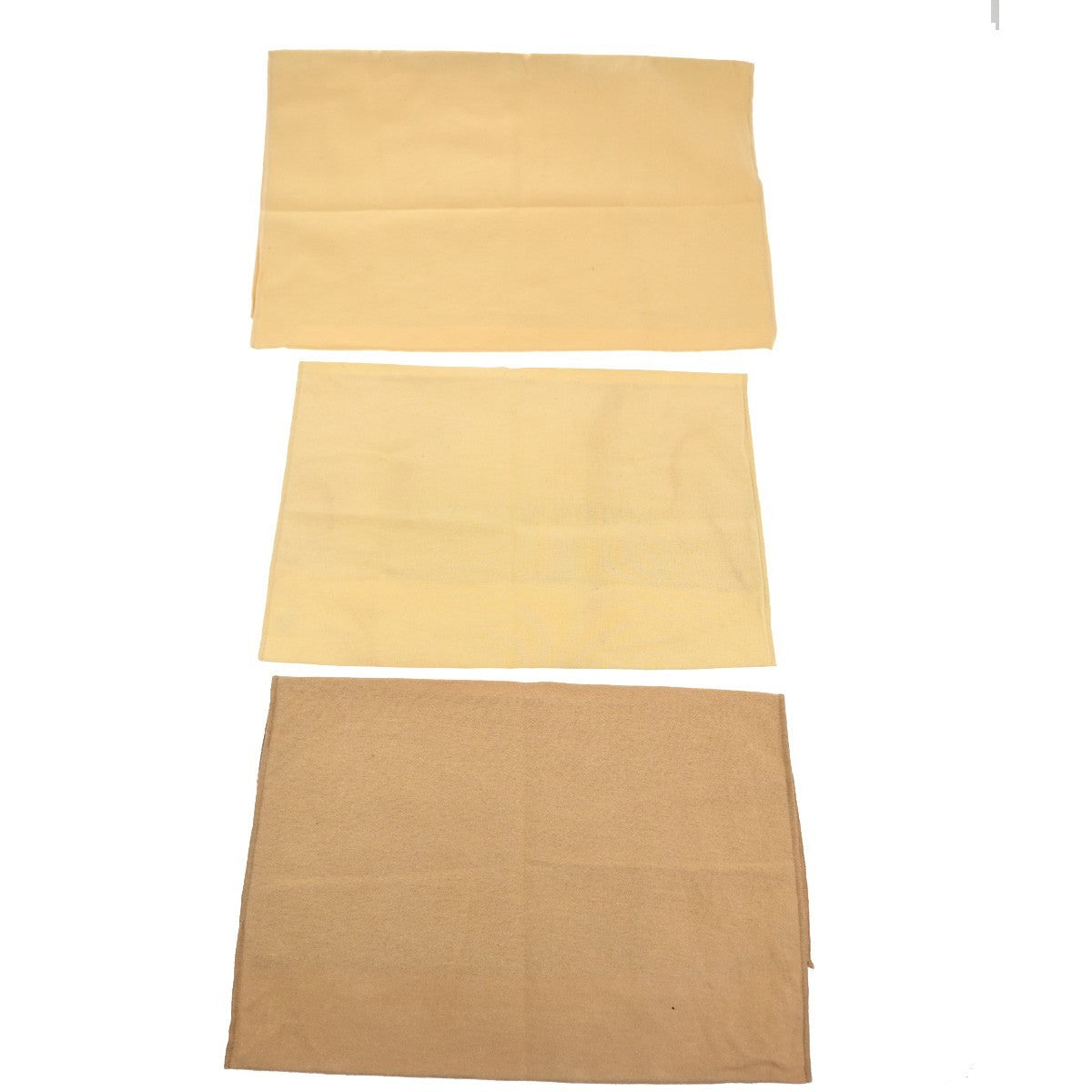 LOUIS VUITTON Logo 30 Set Drawstring Dust Bag Canvas Cotton Beige Brown 62MA431