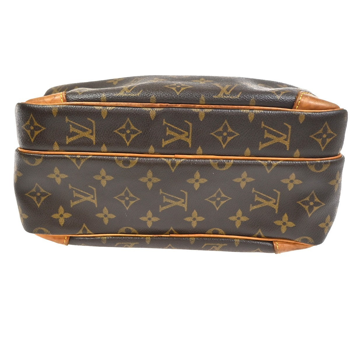LOUIS VUITTON Nile Crossbody Shoulder Bag Monogram Leather Brown M45244 89KC882