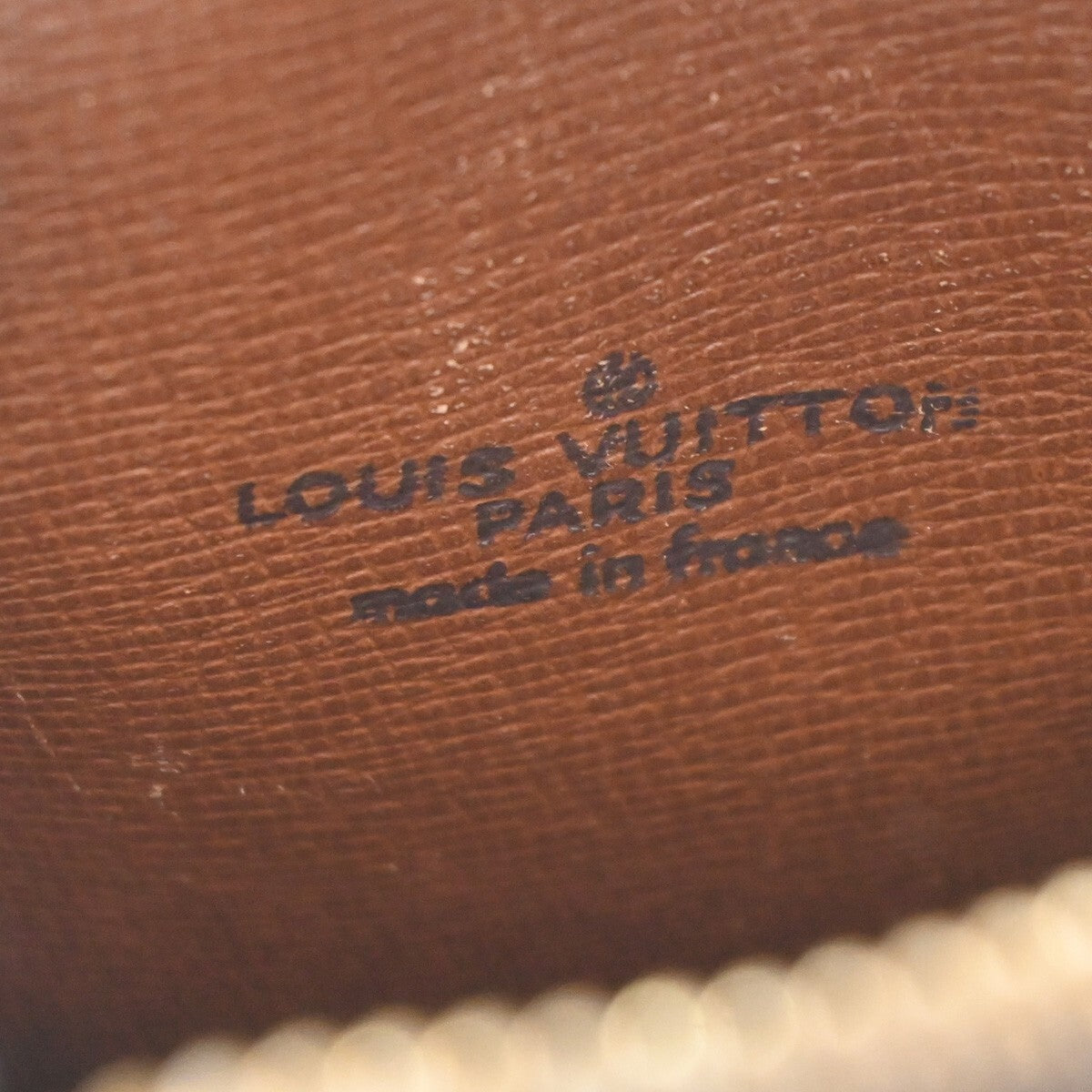 LOUIS VUITTON Danube Shoulder Bag Monogram Leather Brown France M45266 80EE553