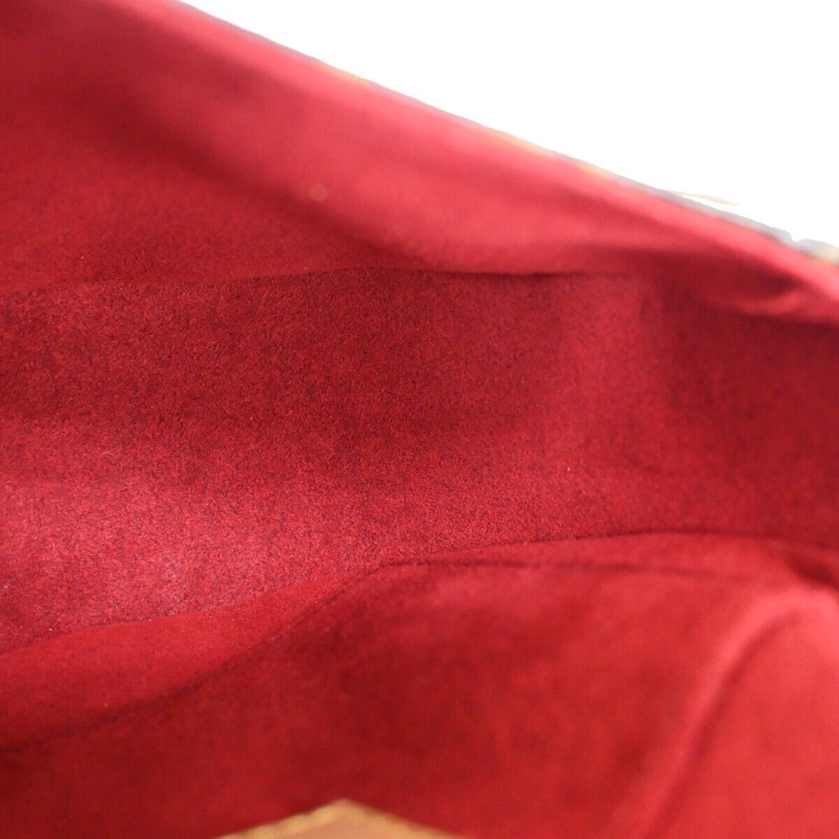 LOUIS VUITTON Tambourine Shoulder Bag Monogram Leather Brown M51179 676RH804