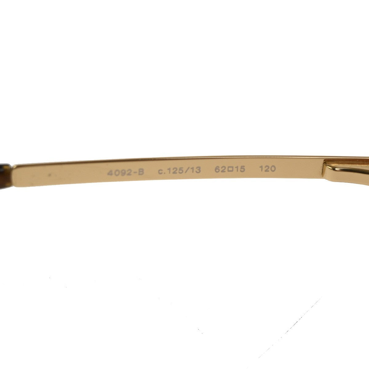 CHANEL CC Logo Rhinestone Rimless Sunglasses 4092-B Plastic Metal GHW 63RL930