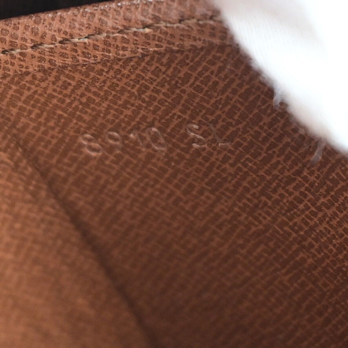 LOUIS VUITTON Cartouchiere GM Shoulder Bag Monogram Leather Brown M51252 78EC998