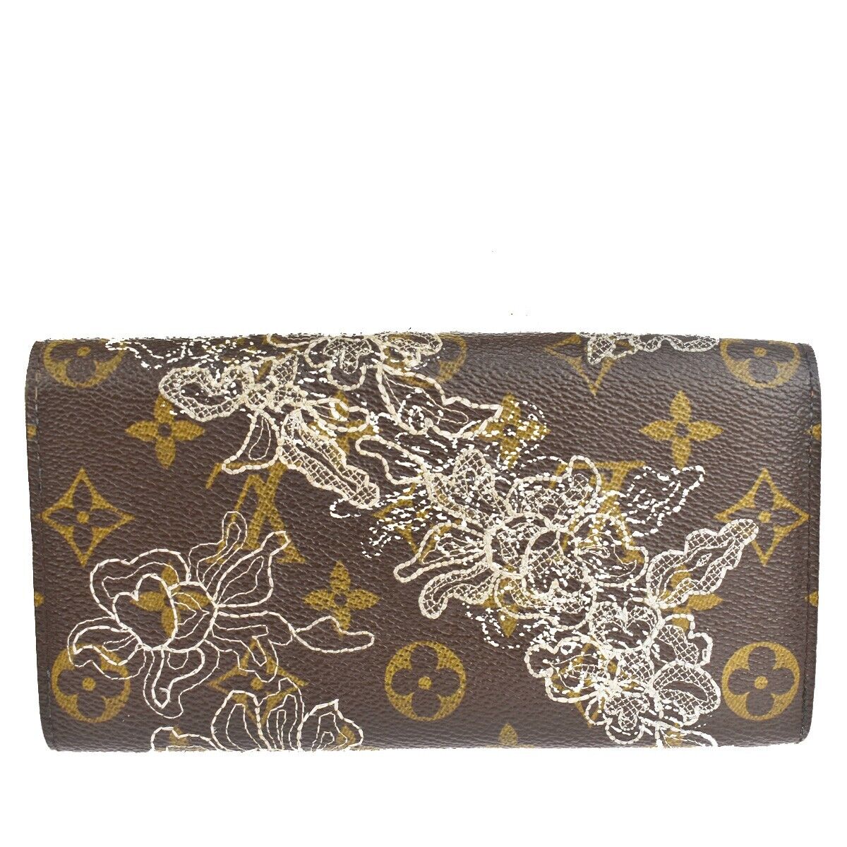 LOUIS VUITTON Portefeuille Sarah Long Wallet Monogram Dantelle BN M95390 30YD070