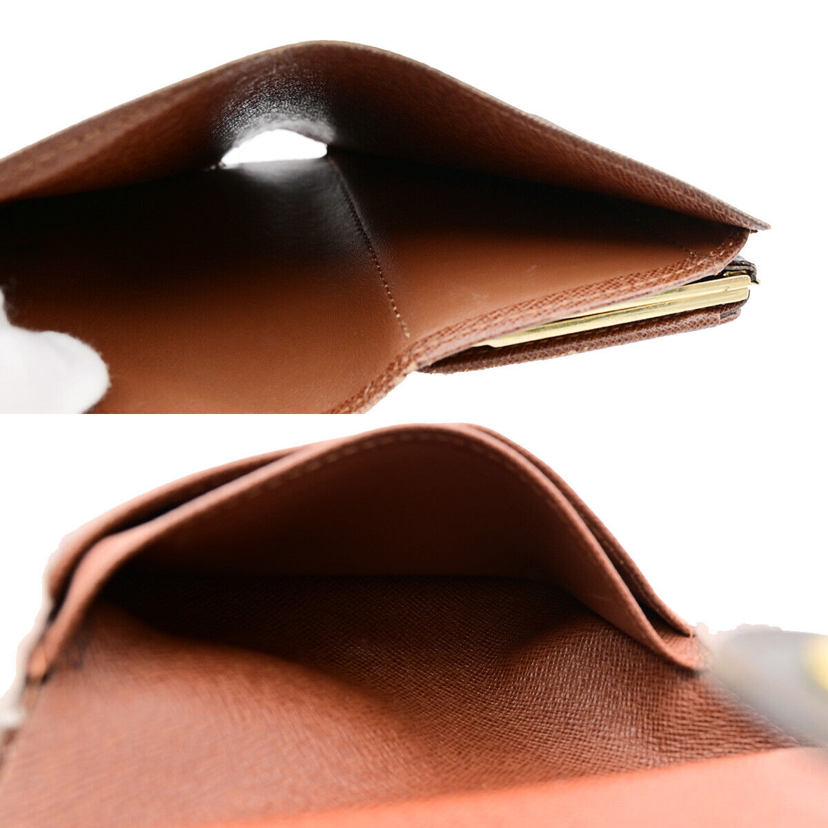 LOUIS VUITTON Porte Monnaie Viennois Bifold Wallet Monogram Brown M61663 01YE809
