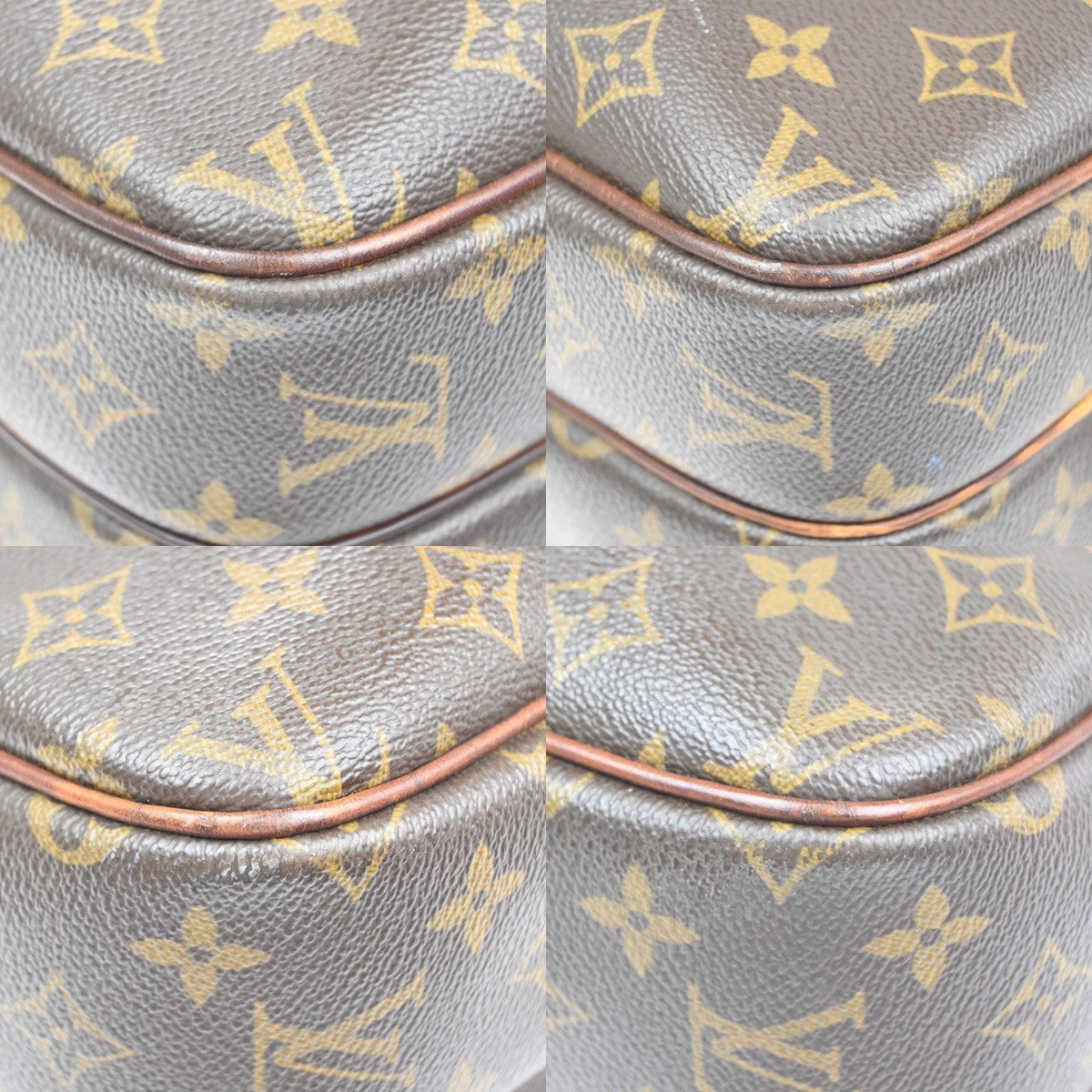 LOUIS VUITTON Reporter Crossbody Shoulder Bag Monogram Leather BN M45254 83MA567