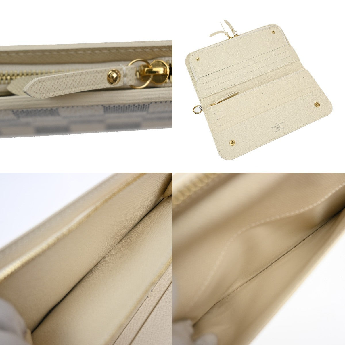 LOUIS VUITTON Portefeuille Insolite Wallet Damier Azur Leather WE N63072 77MA576