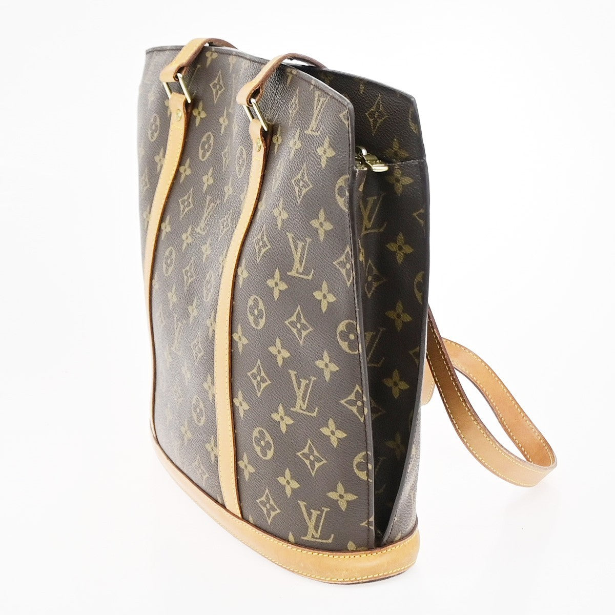 LOUIS VUITTON BABYLONE Shoulder Bag Monogram Leather Brown France M51102 18KD116