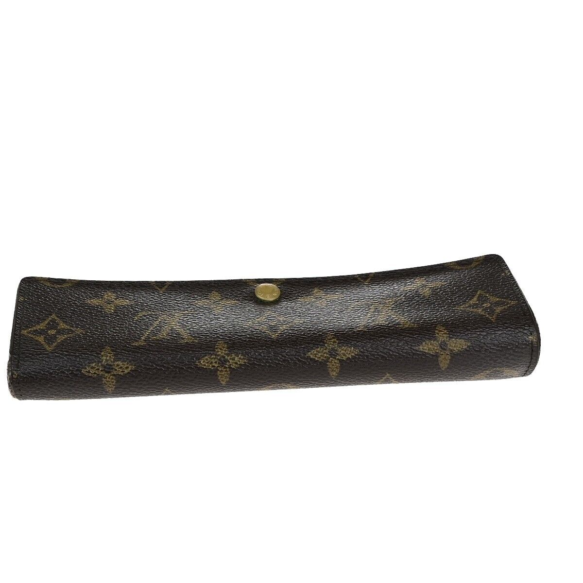 LOUIS VUITTON Logo Portefeuille Sarah Long Wallet Monogram Brown M61734 01EC142