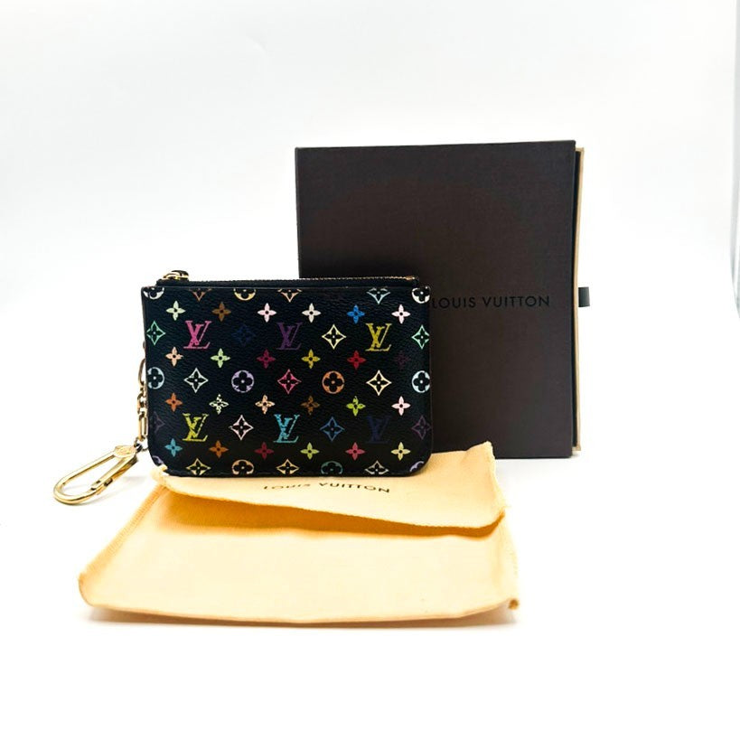 LOUIS VUITTON Pochette Cles Coin Case Monogram Multi Leather BK M93735 32CA639