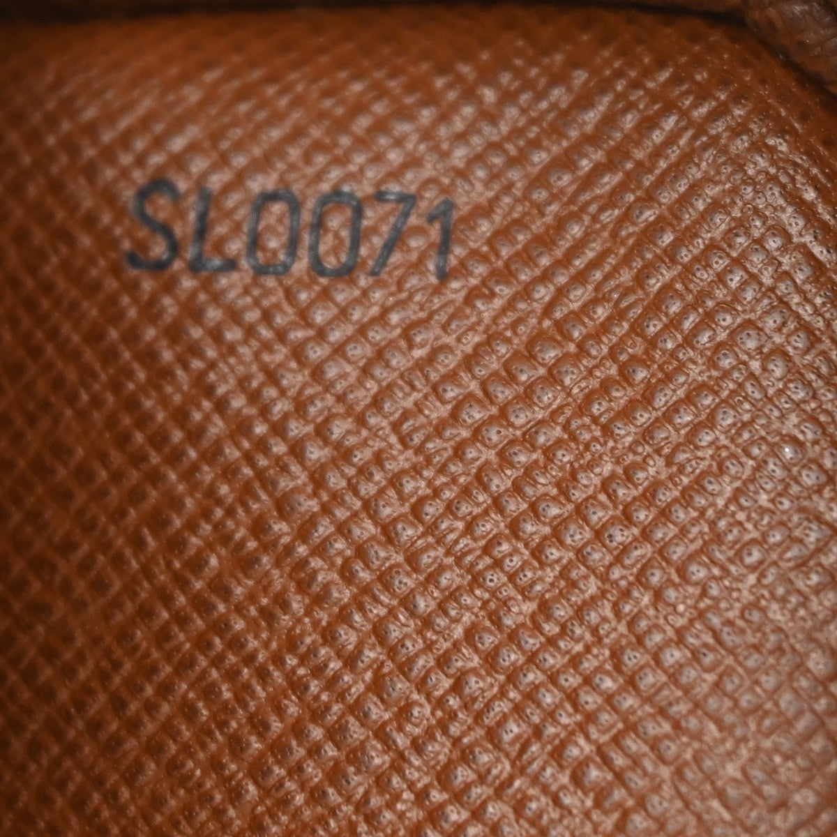 LOUIS VUITTON Danube Shoulder Bag Monogram Leather Brown France M45266 35CA214