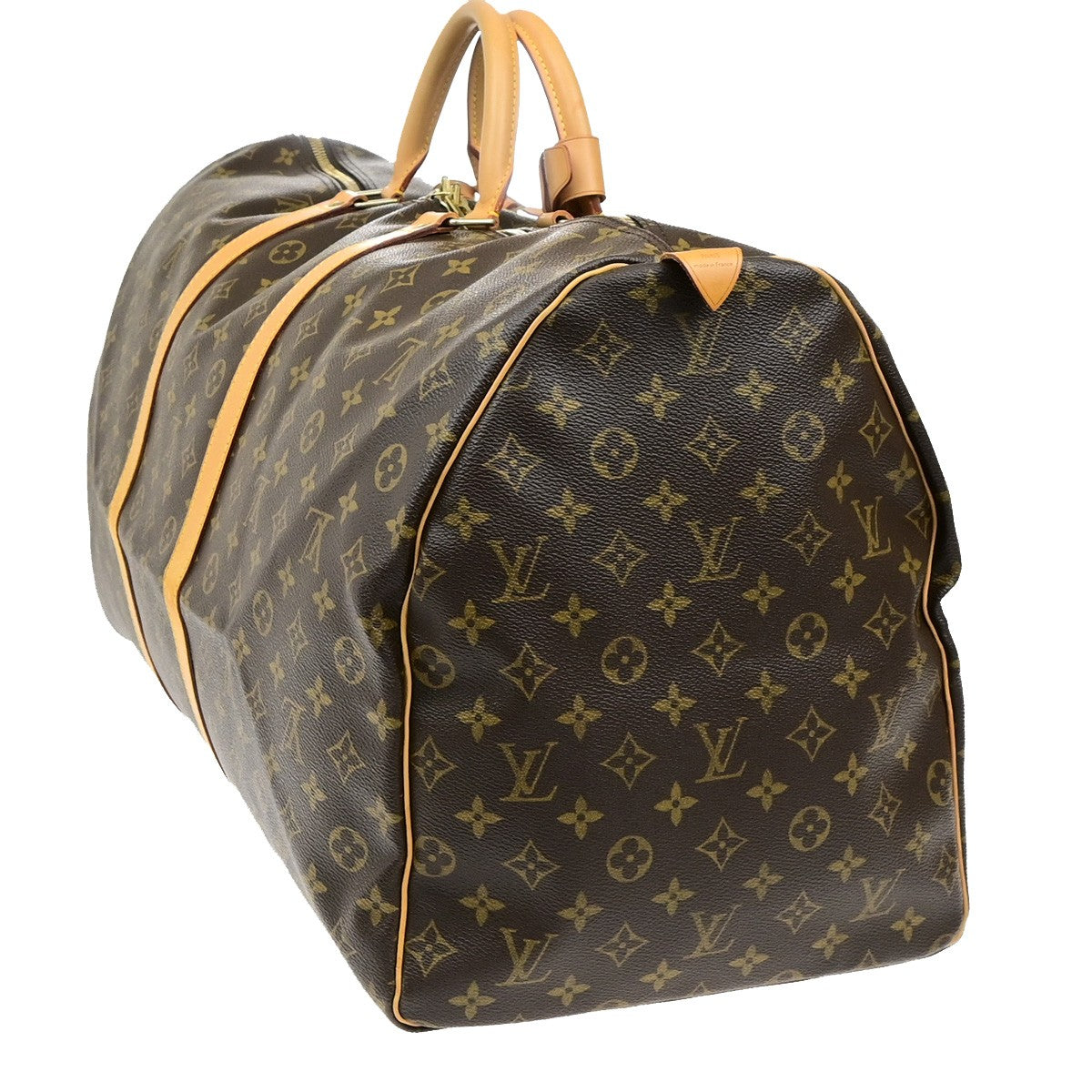 LOUIS VUITTON Keepall 60 Travel Hand Bag Monogram Leather Brown M41422 24YH148