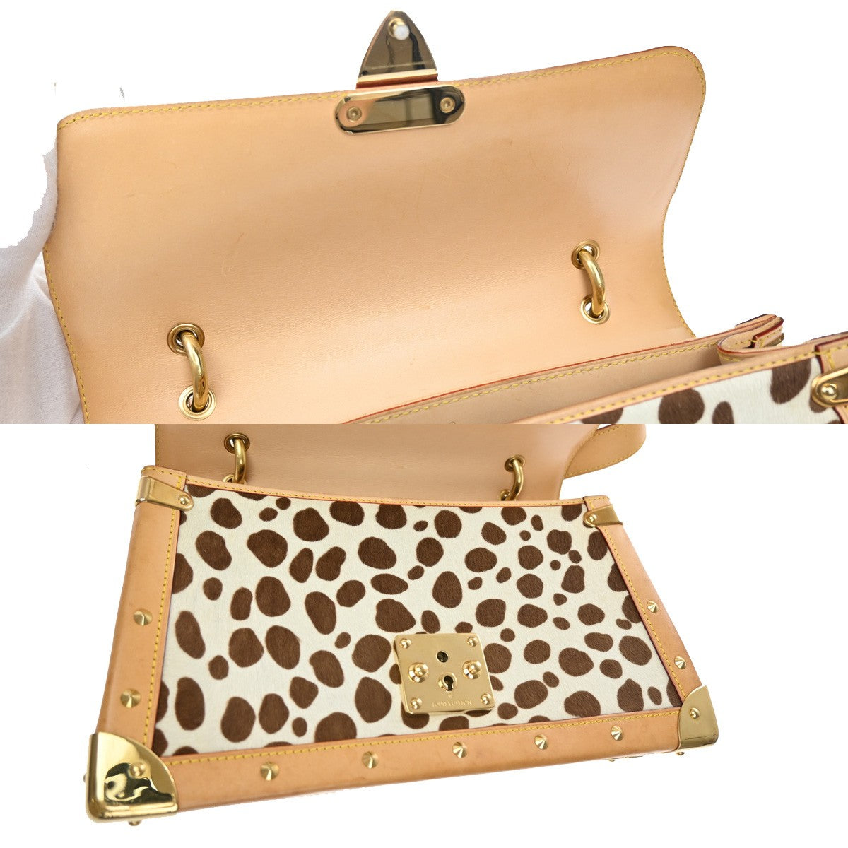LOUIS VUITTON Sac Dalmatian Shoulder Bag Monogram Multi Black M92825 816LC565