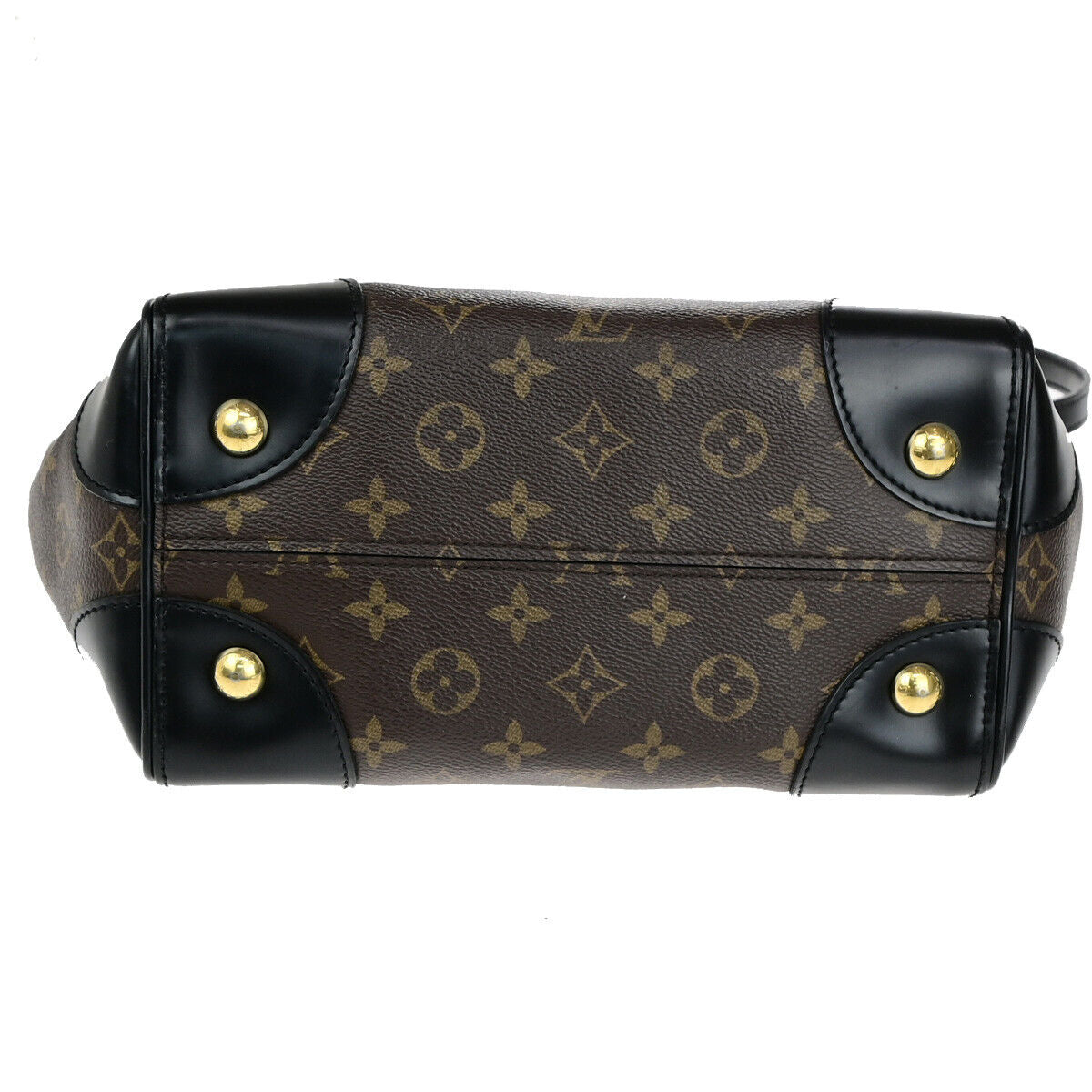 LOUIS VUITTON Phoenix PM 2Way Hand Bag Monogram Leather Brown BK M41538 601YG804