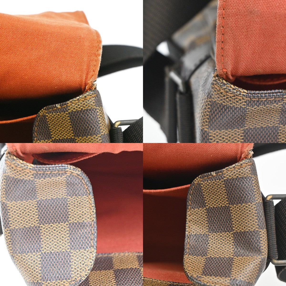 LOUIS VUITTON Broadway Satchel Shoulder Bag Damier Ebene Leather N42270 16KC885