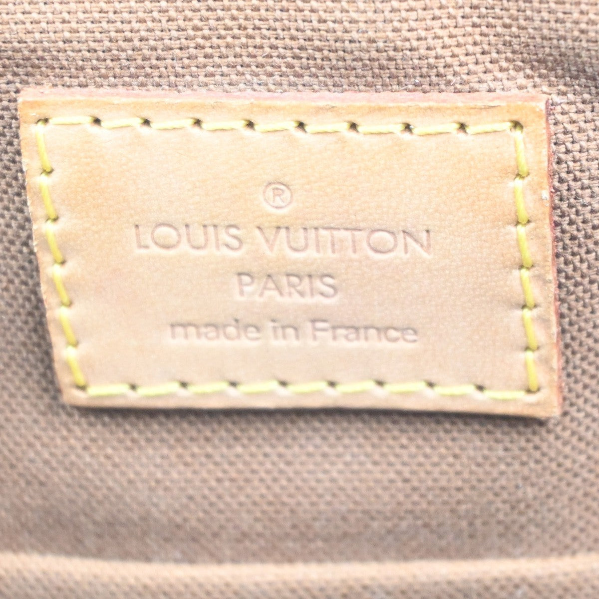 LOUIS VUITTON Tivoli PM Hand Bag Monogram Leather Brown France M40143 600RL749
