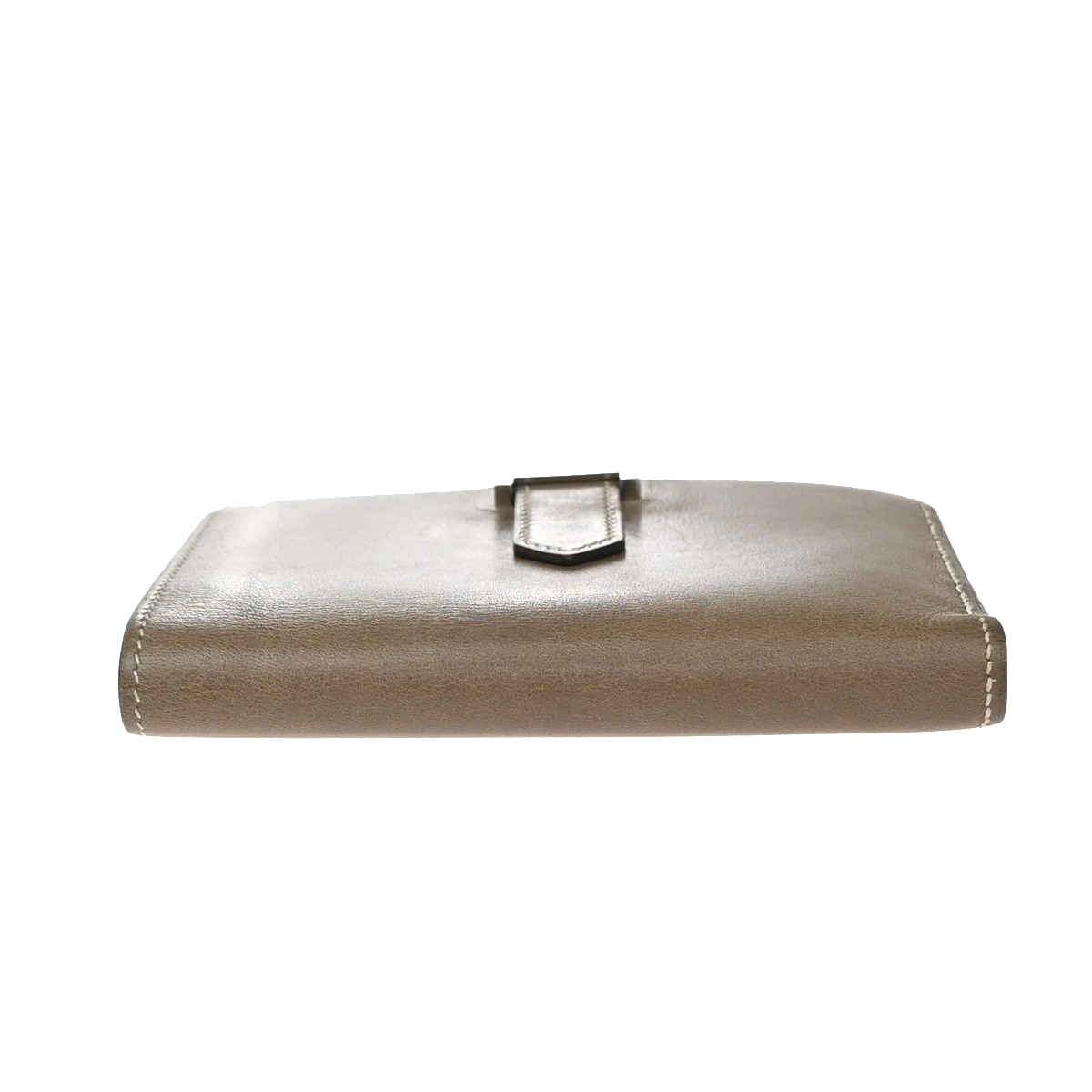 HERMES H Logo Bearn Compact Bifold Wallet Purse Swift Leather Brown SHW 87RQ018