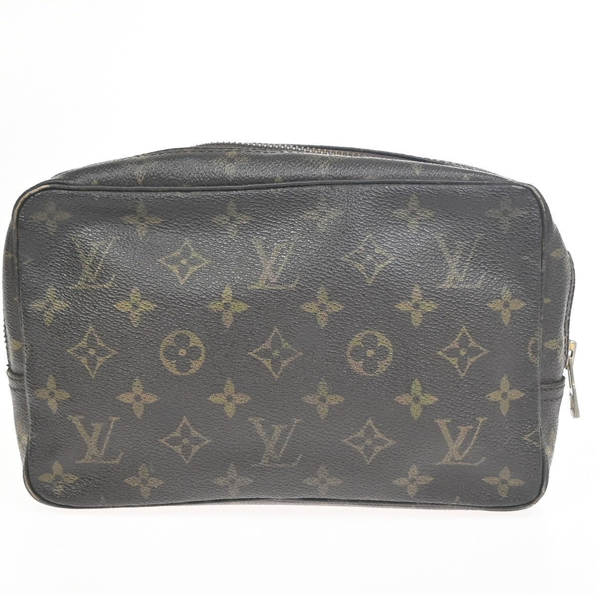 LOUIS VUITTON Trousse Toilette 23 Clutch Hand Bag Monogram Brown M47524 67KC797