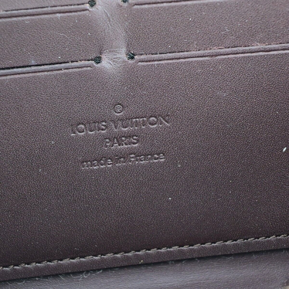 LOUIS VUITTON Zippy Long Wallet Monogram Vernis Leather Amarante M93522 36EB377