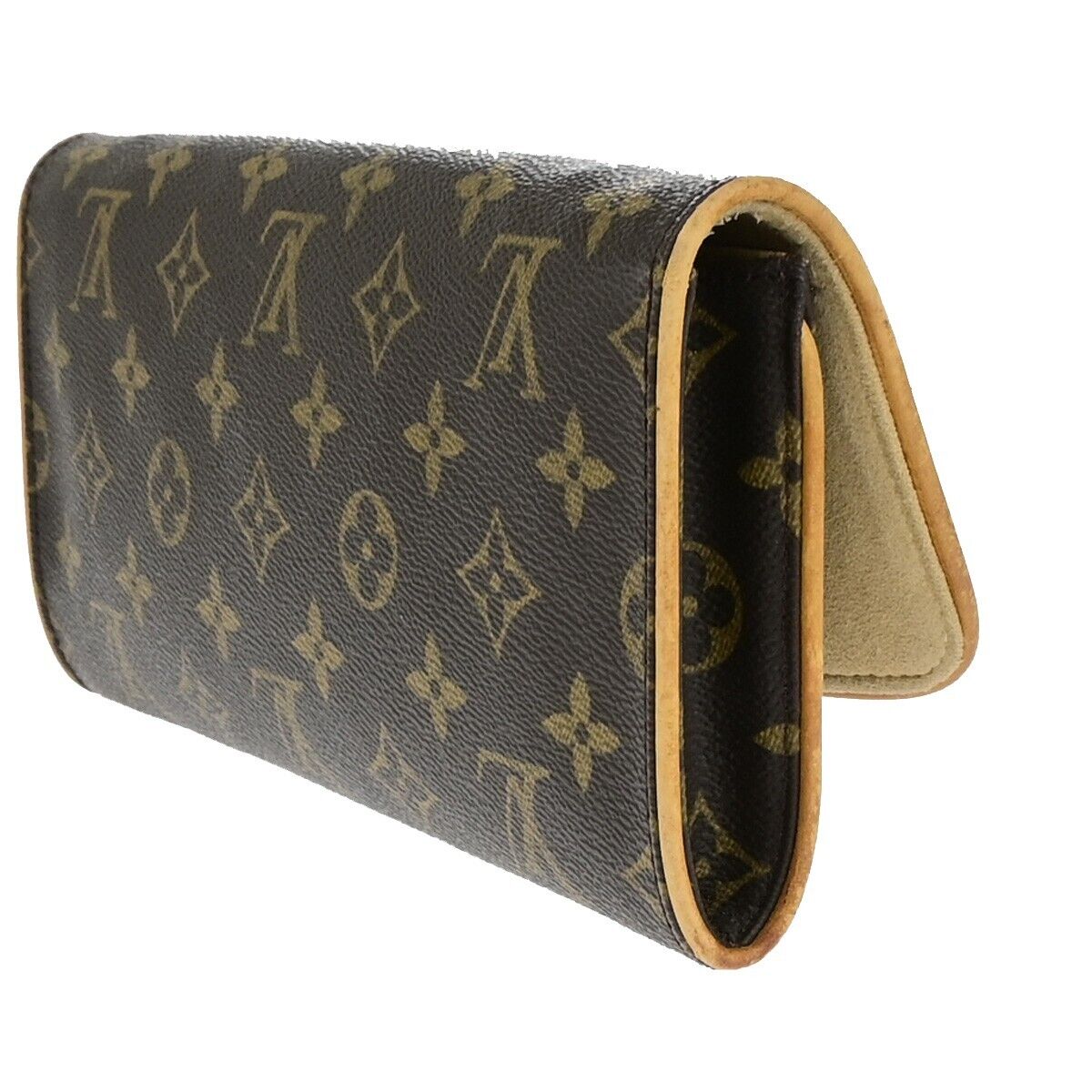 LOUIS VUITTON Pochette Twin GM 2Way Shoulder Bag Monogram Brown M51852 62EB991