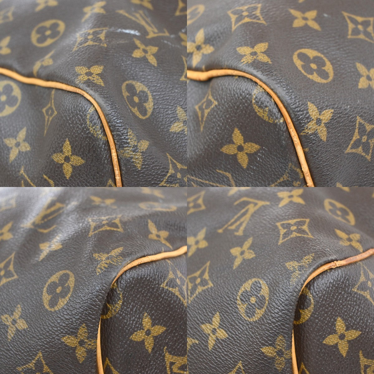 LOUIS VUITTON Keepall Bandouliere 60 2Way Hand Bag Monogram Brown M41412 15YJ221
