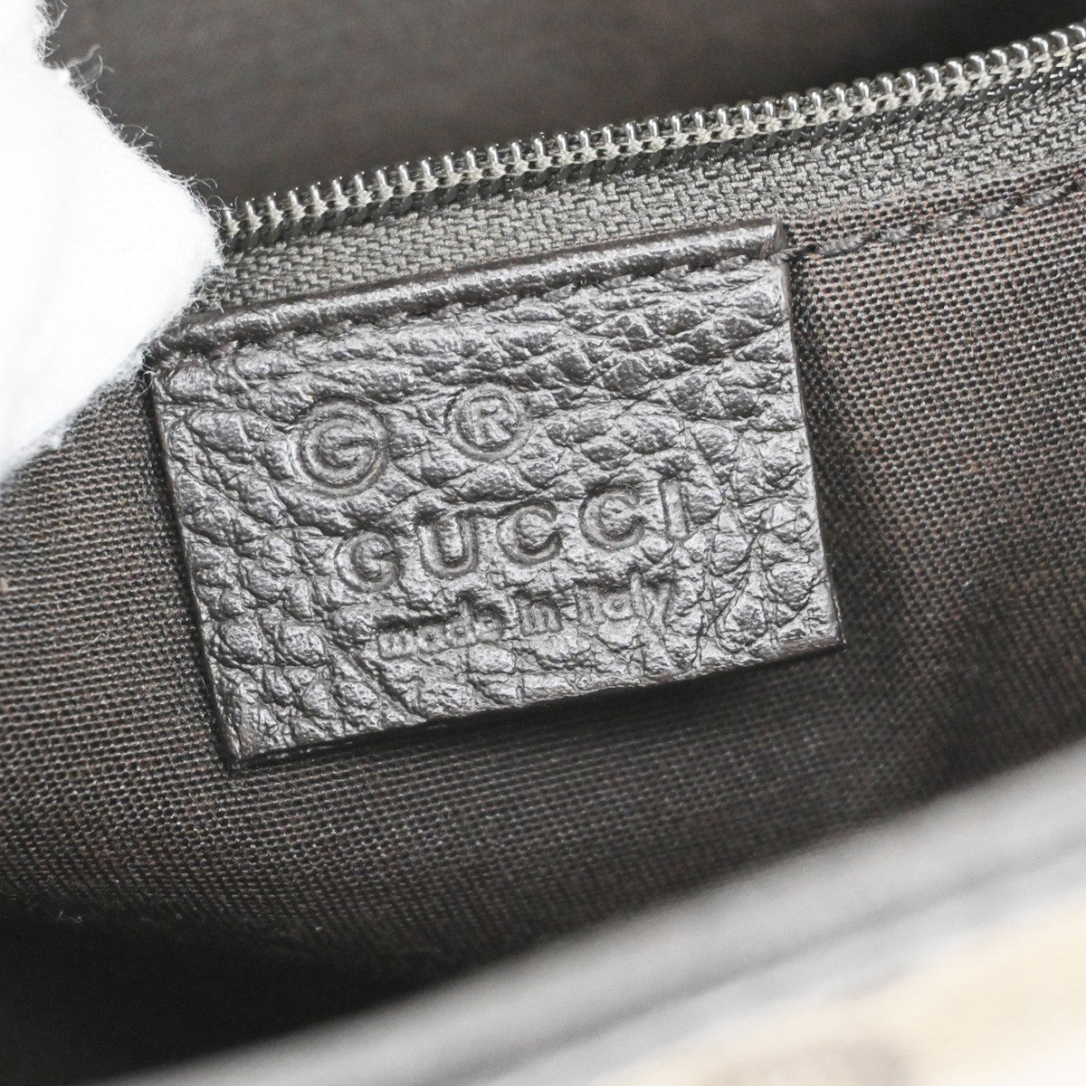 GUCCI Logo GG Pattern Crossbody Shoulder Bag Coating Canvas Leather BN 80KB482