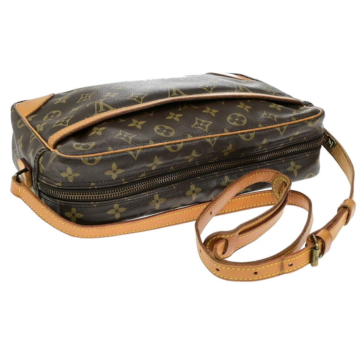 LOUIS VUITTON Trocadero 30 Shoulder Bag Monogram Leather Brown M51272 34ED953