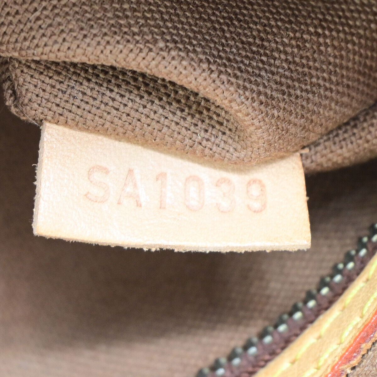 LOUIS VUITTON Batignolles Horizontal Shoulder Bag Monogram Brown M51154 10YF398