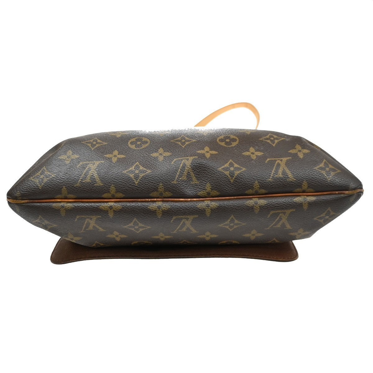 LOUIS VUITTON Musette Shoulder Bag Monogram Leather Brown France M51256 74PA030
