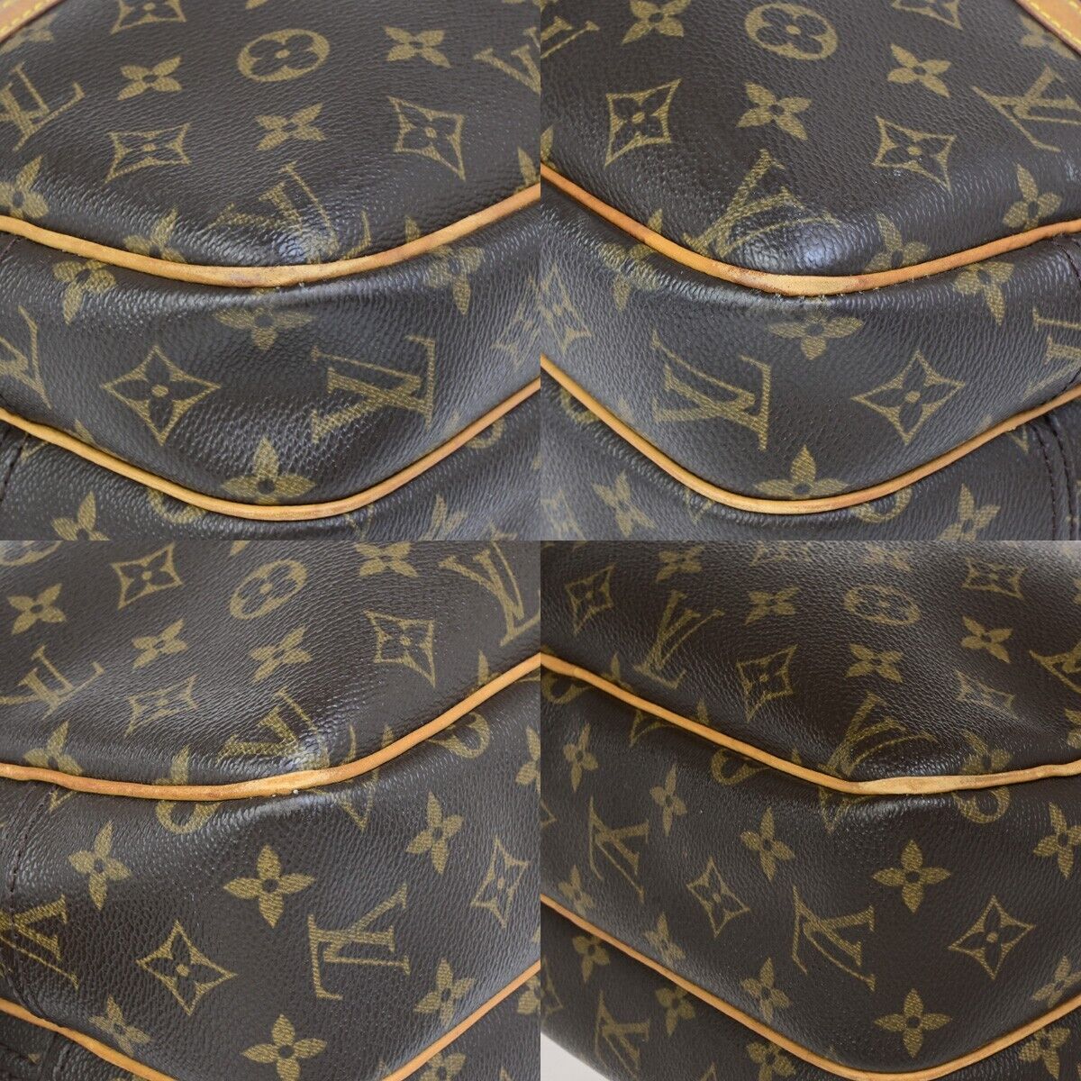 LOUIS VUITTON Reporter PM Crossbody Shoulder Bag Monogram Leather M45254 87ED242