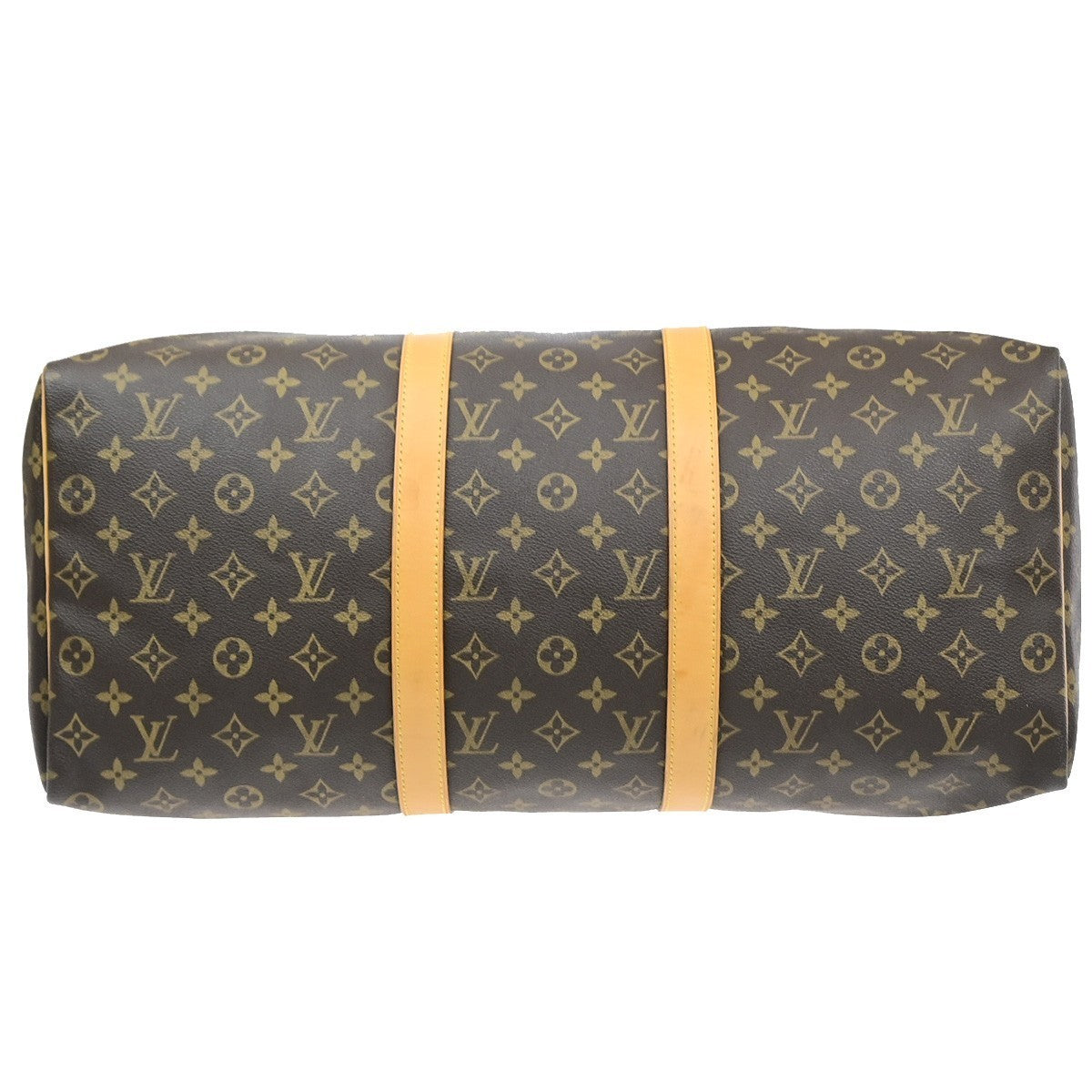 LOUIS VUITTON Keepall 50 Travel Hand Bag Monogram Leather Brown M41426 25MA708