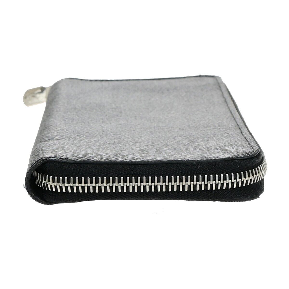 LOUIS VUITTON Long Zippy Wallet Vertical Damier Graphite Leather N63095 86KA436
