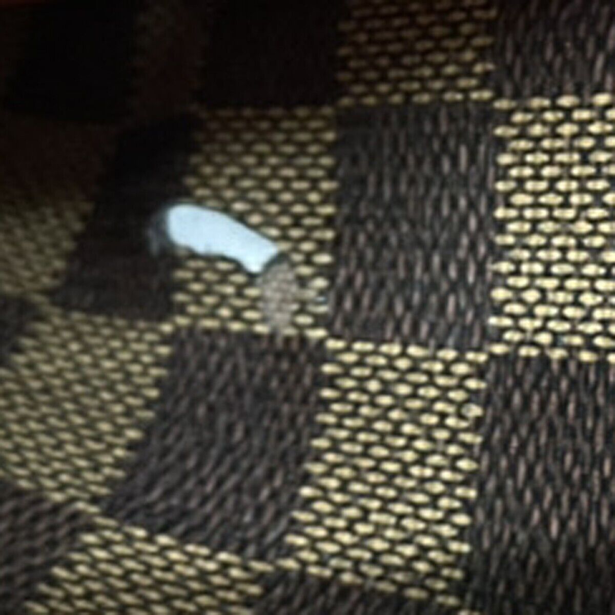 LOUIS VUITTON Naviglio Shoulder Bag Damier Ebene Leather Brown N45255 90FA422