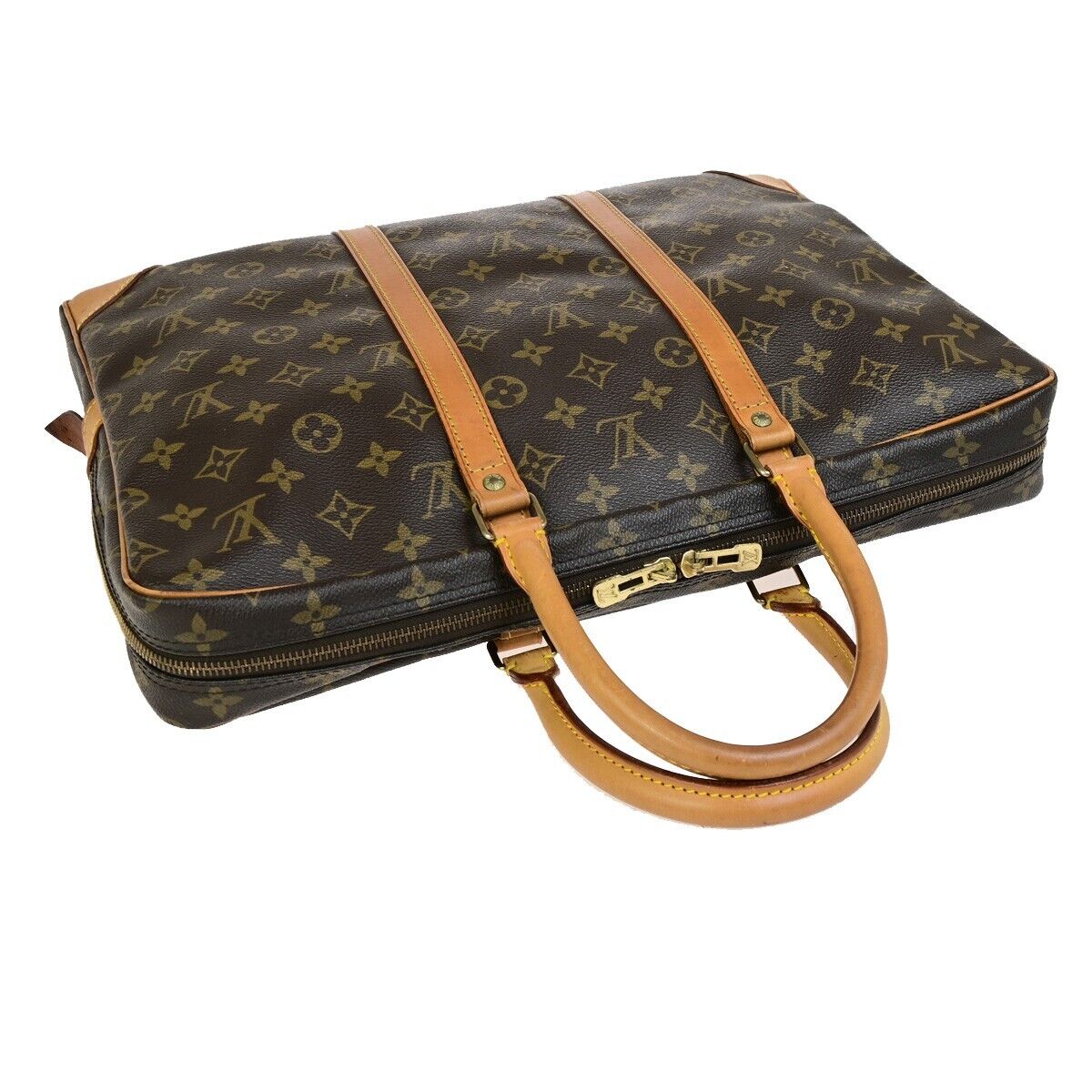 LOUIS VUITTON Porte Documents Voyage Briefcase Hand Bag Monogram M53361 36FB315