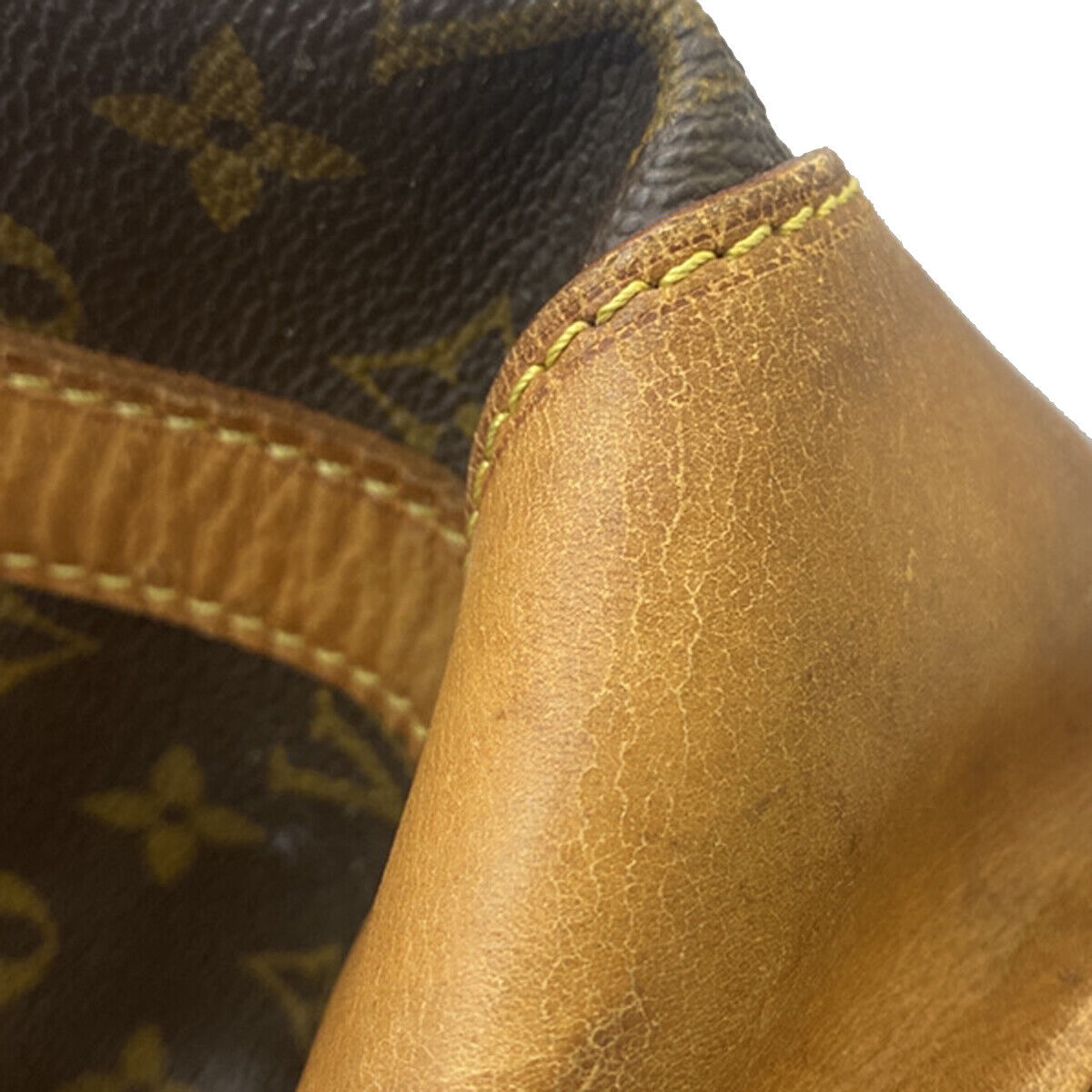 LOUIS VUITTON LV Randonnee GM Shoulder Bag Monogram Leather Brown M42244 31YG688