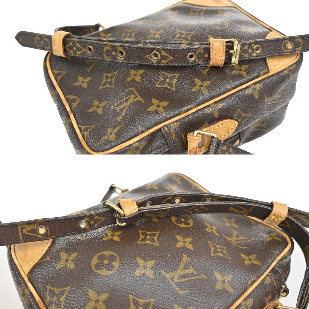 LOUIS VUITTON Amazon Crossbody Shoulder Bag Monogram Leather BN M45236 30KC916