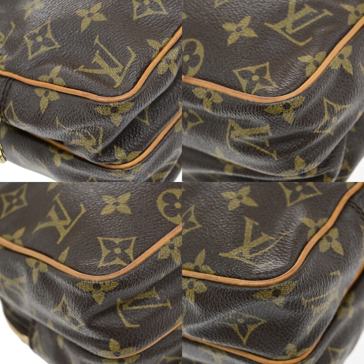 LOUIS VUITTON Mini Amazon Shoulder Bag Monogram Leather Brown M45238 85ED866