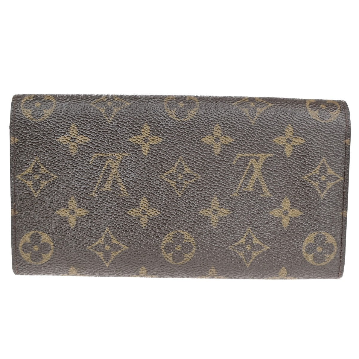 LOUIS VUITTON Porte Monnaie Credit Bifold Wallet Monogram Leather M61725 62KP133