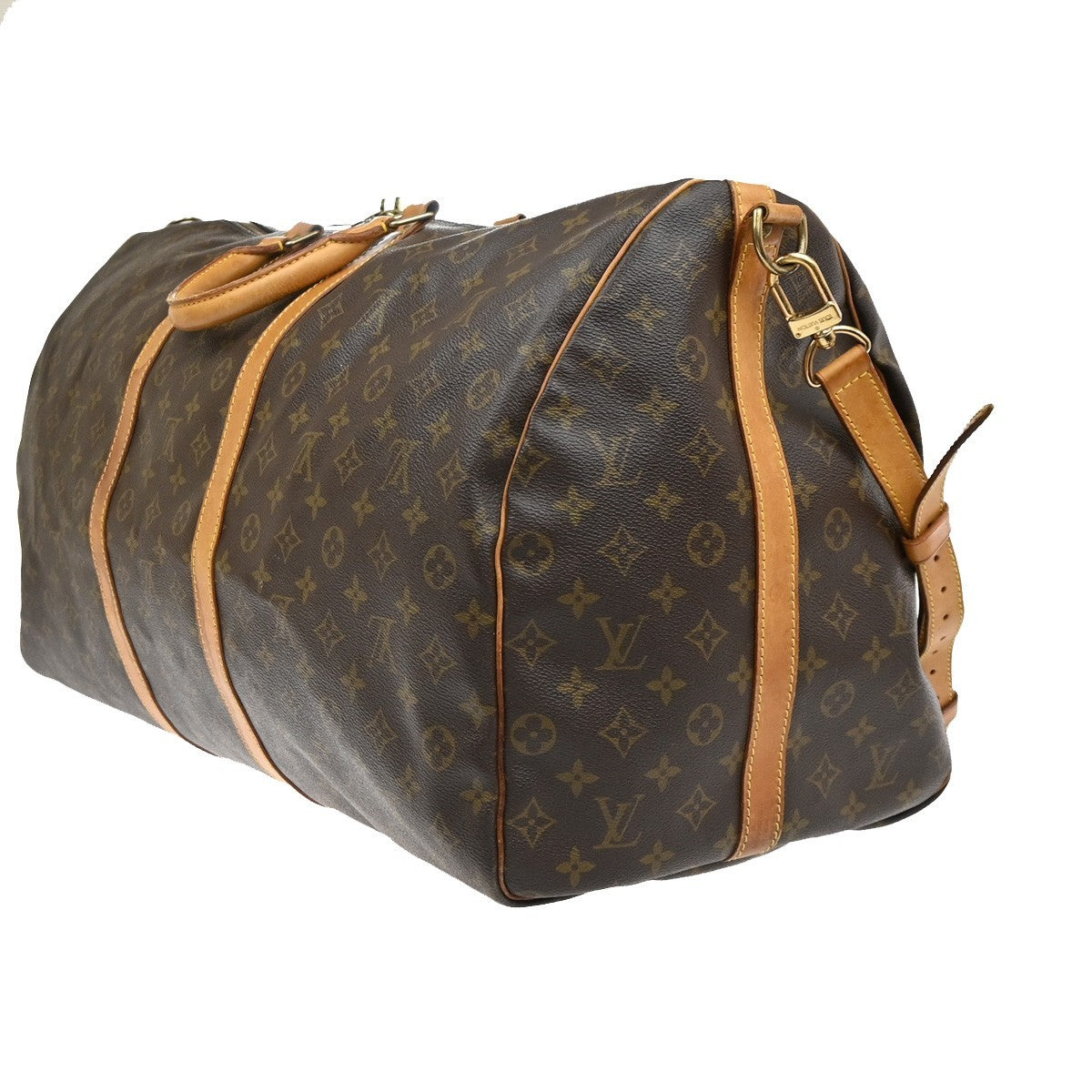 LOUIS VUITTON Keepall Bandouliere 60 2Way Hand Bag Monogram Brown M41412 10TA652