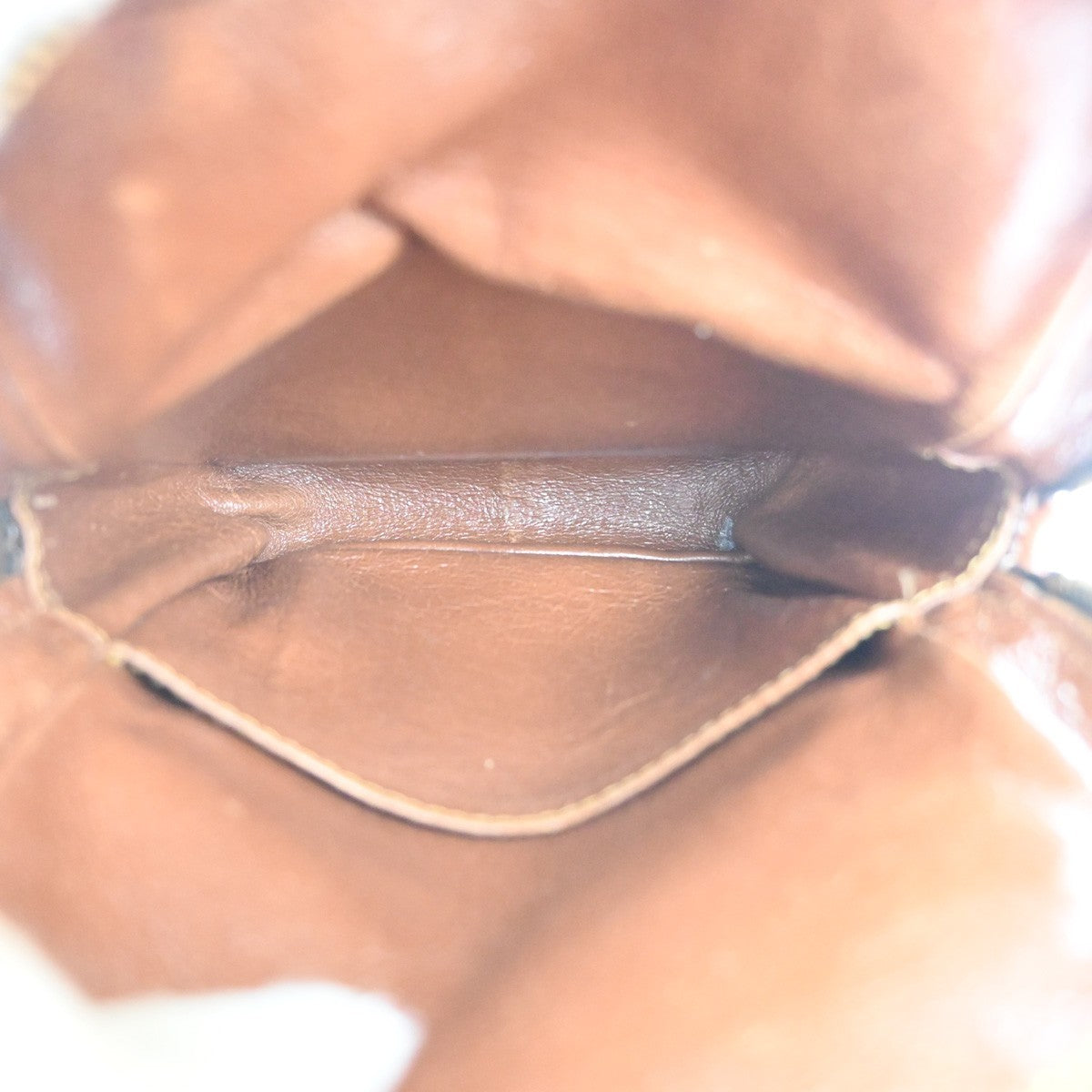 LOUIS VUITTON Mini Amazon Shoulder Bag Monogram Leather Brown M45238 67KC399