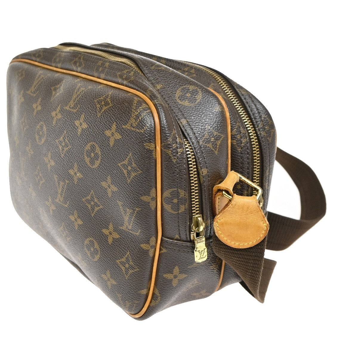 LOUIS VUITTON Reporter PM Crossbody Shoulder Bag Monogram Leather M45254 81KC666