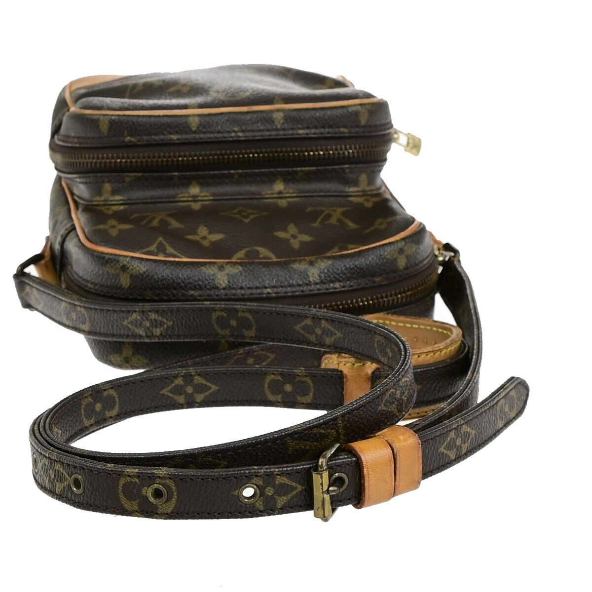 LOUIS VUITTON Amazon Crossbody Shoulder Bag Monogram Leather BN M45236 30ED020