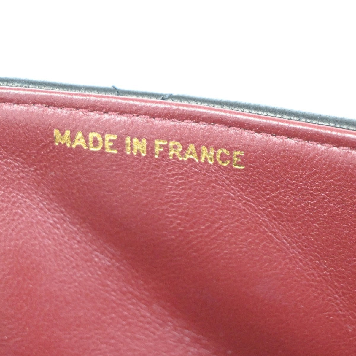 CHANEL CC Maxi Jumbo Matelasse 34 Chain Shoulder Bag Leather BK France 827RQ039