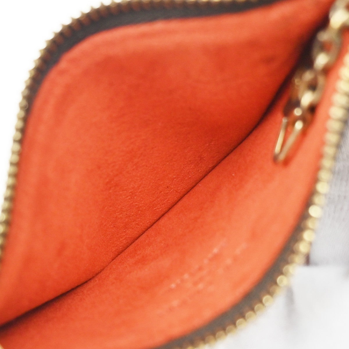 LOUIS VUITTON Pochette Cles Coin Key Case Damier Ebene Leather BN N62656 30KP022