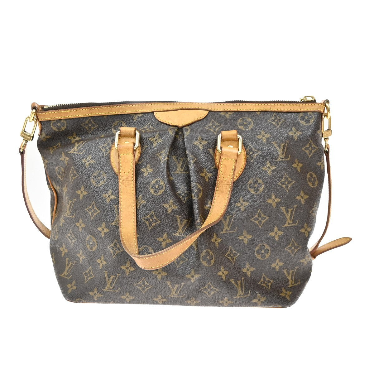 LOUIS VUITTON Palermo PM Shoulder Hand Bag Monogram Leather BN M40145 16EF858