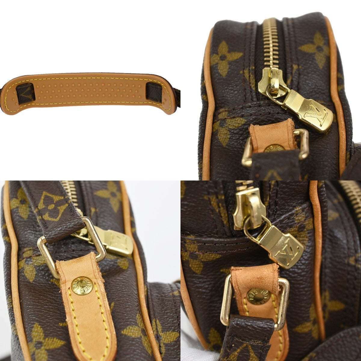 LOUIS VUITTON Amazon Crossbody Shoulder Bag Monogram Leather BN M45236 78KC696