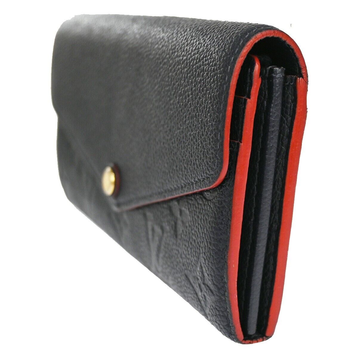 LOUIS VUITTON Portefeuille Sarah Wallet Monogram Empreinte Blue M62125 88YD970