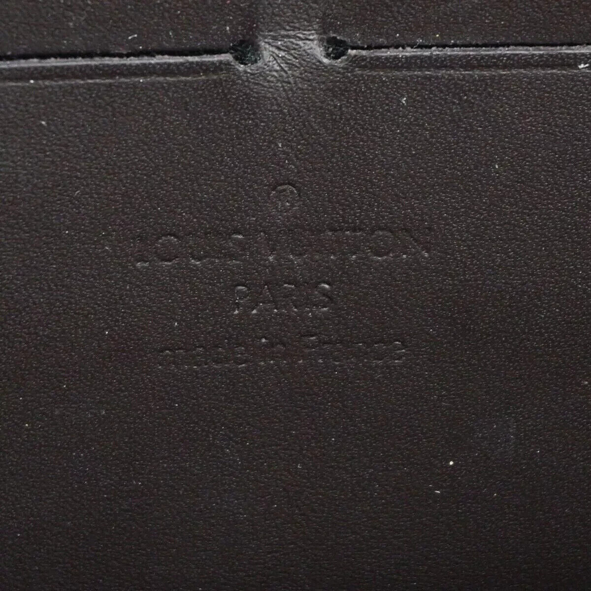 LOUIS VUITTON Zippy Long Wallet Monogram Vernis Leather Amarante M93522 63GA192