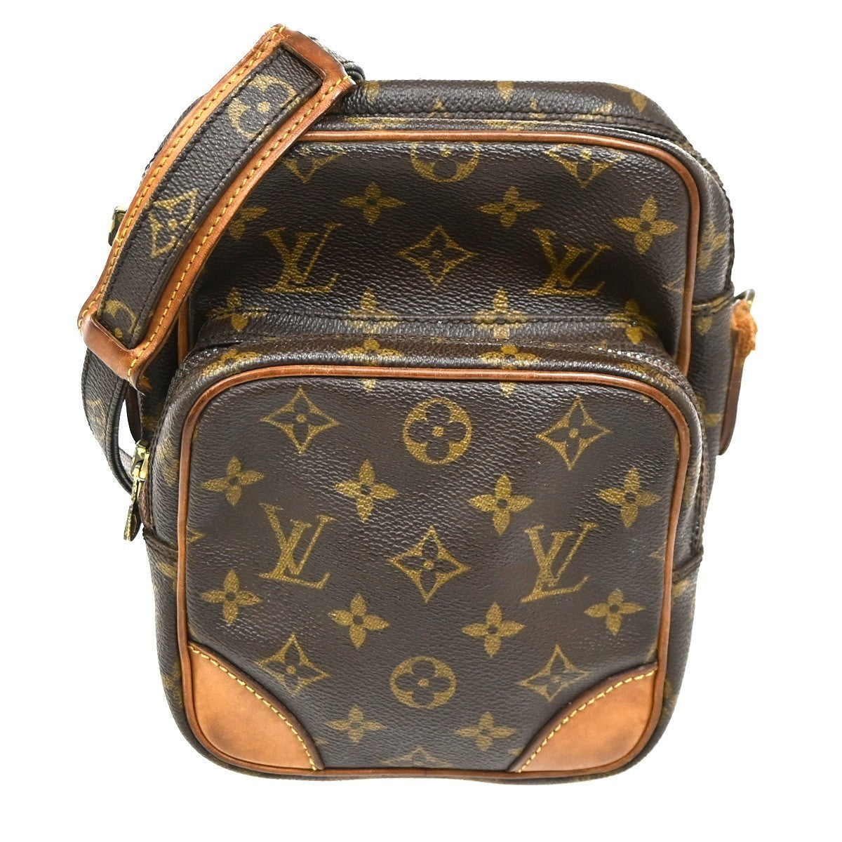 LOUIS VUITTON Amazon Crossbody Shoulder Bag Monogram Leather BN M45236 68KC459