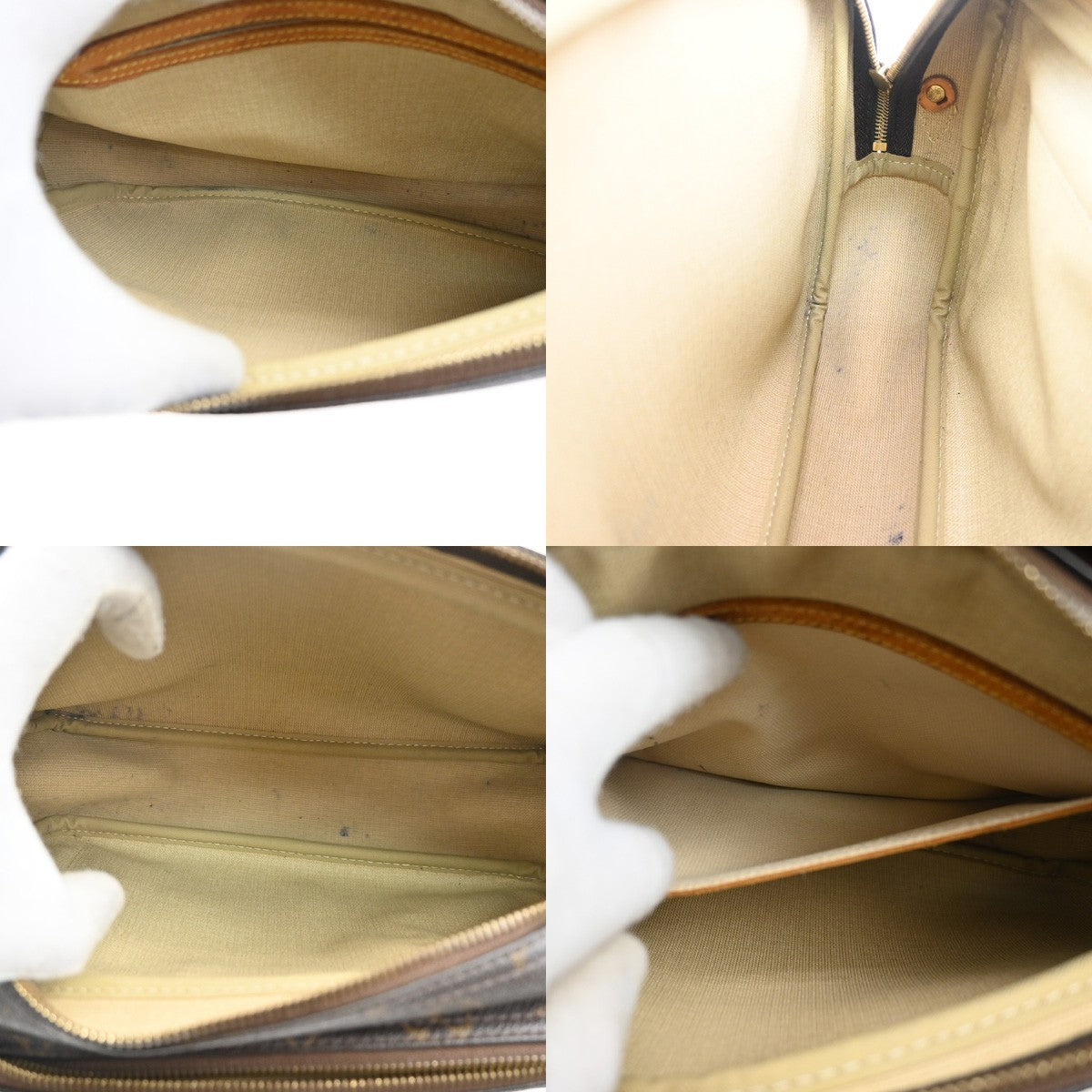 LOUIS VUITTON Reporter PM Crossbody Shoulder Bag Monogram Leather M45254 36CA286
